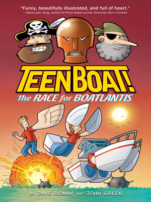 cover image of Teen Boat! the Race For Boatlantis